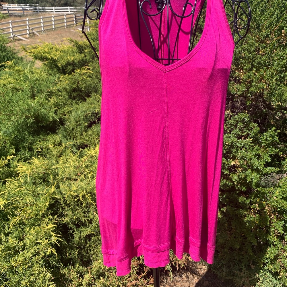 Cable & Gauge Pink Tunic Top
